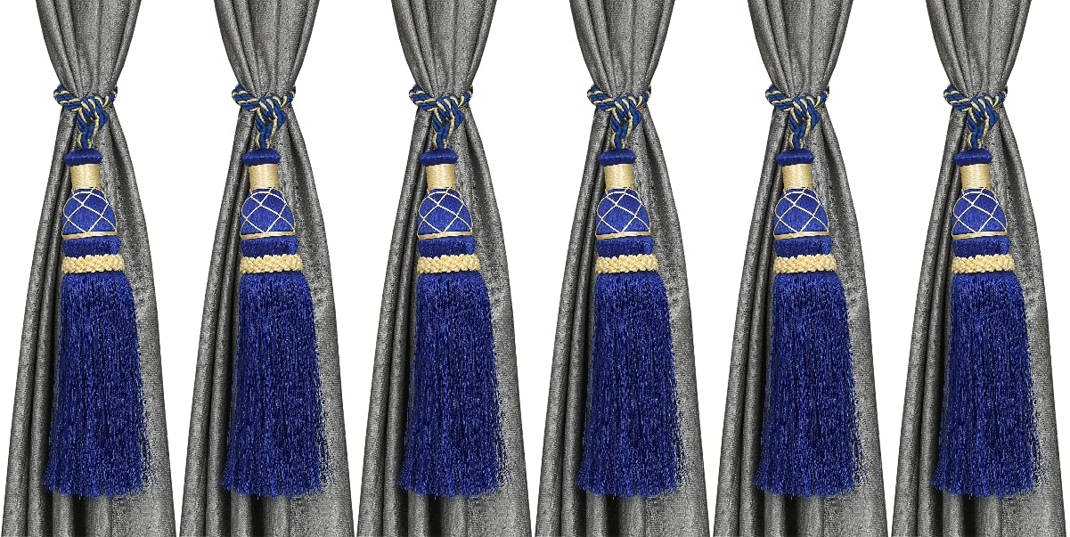 Buy GOYCORS® Polyester Curtain Tie Back Home Decorative Tassel Rope Tiebacks for Home Room