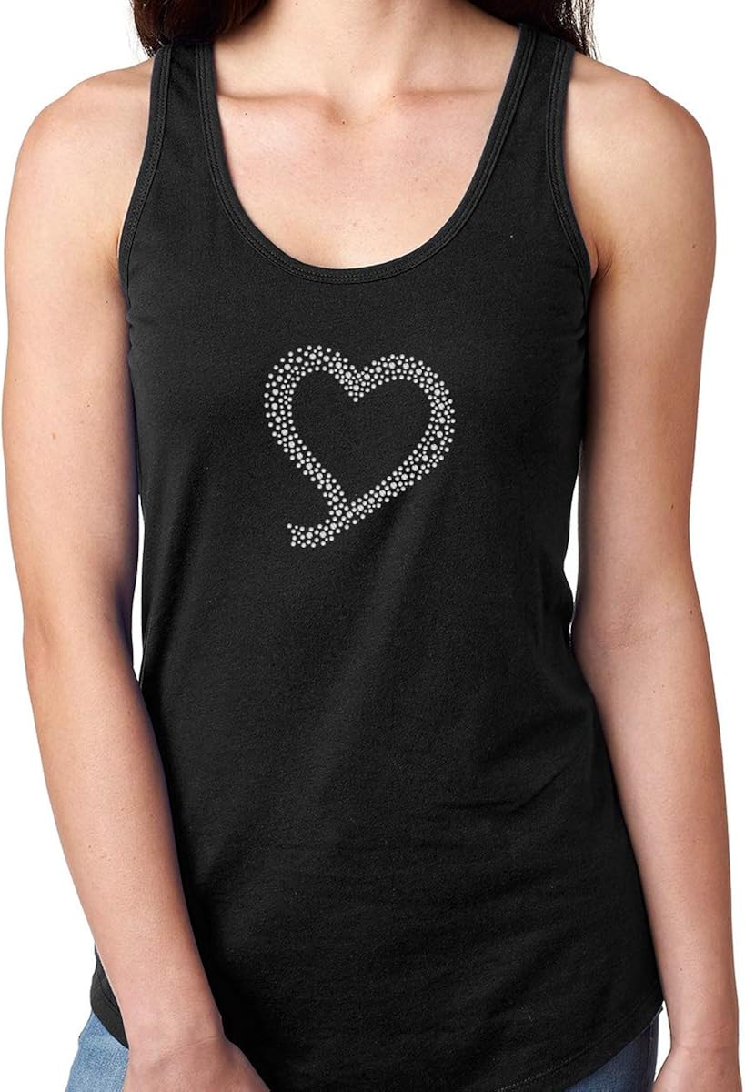 Rhinestone Wear Womens TShirt Bling Black Fitted Tee