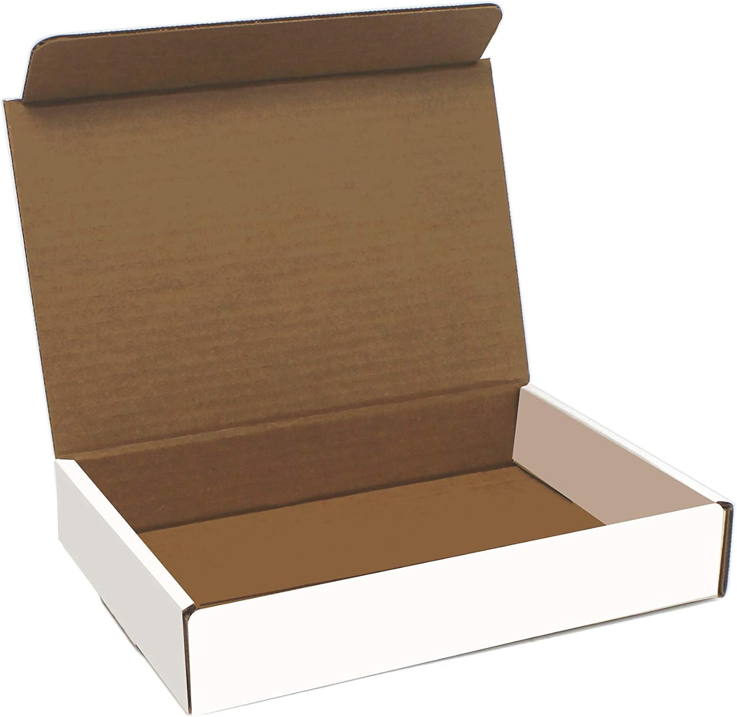 White Cardboard Shipping Box - Pack of 