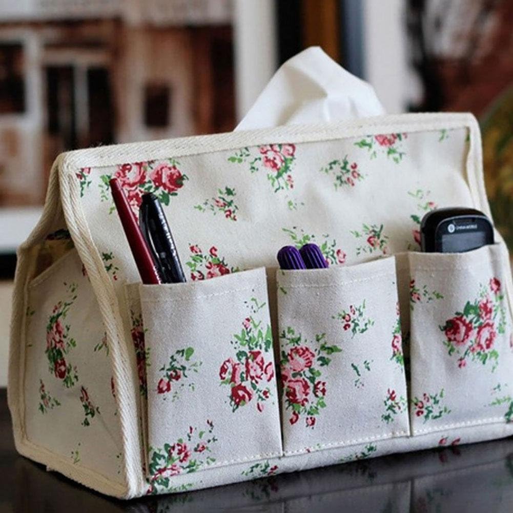Creative Cloth Tissue Box Paper Napkin Case Holder Box Cover Fashion Beautiful