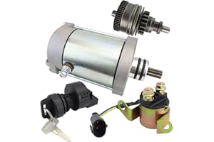 STABSOLI Starter & Drive & Relay & Switch for Polaris RZR 800 EFI 2008-2014, Sportsman 700 800 2007-2014, Ranger 700 800 2006-2015, 4010417 4011584 4012032 4013268 SMU0271 41054040
