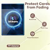 Mlikero 600 Card Sleeves Clear Standard 66x91mm MTG Football Game Cards view 5