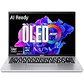acer Swift Go 14 Intel Evo Thin & Light Laptop | 14" OLED 2880 x 1800 90Hz Display | Unlock AI Experiences | Intel Core Ultra 5 Processor 125H | Intel ARC | 16GB LPDDR5X | 512GB SSD | SFG14-72-53BP