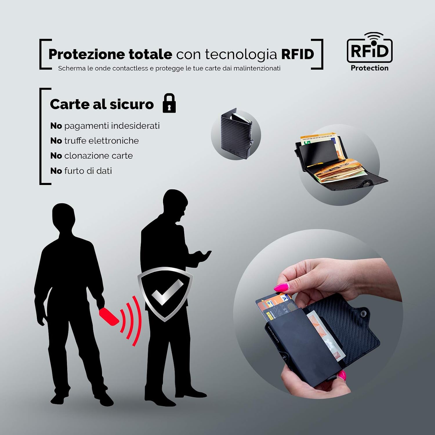 30 Migliori Porta Schede Carte Di Credito Testato e Qualificato 2022:  Pianeta Strega