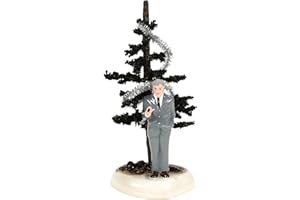 Department 56 Original Snow Village National Lampoon's Christmas Vacation Uncle Lewis Ugly Tree Figurine, 6.7 Inch, Multicolo