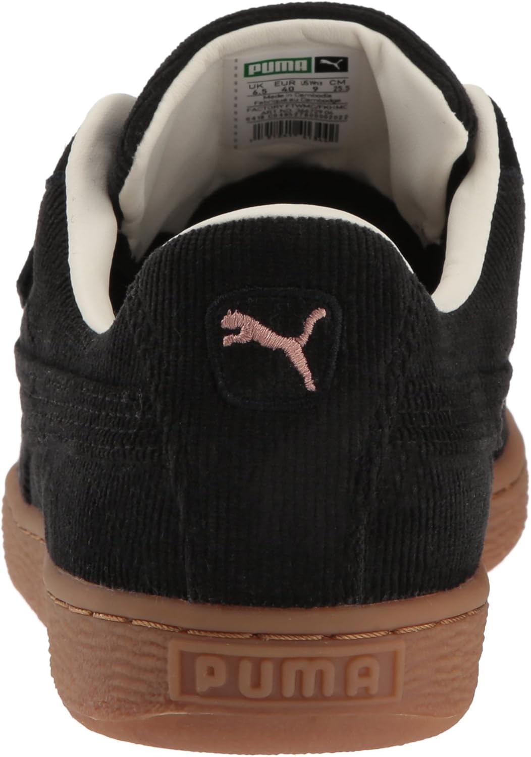 puma basket heart corduroy wn's