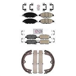 Transit Auto Front Rear Ceramic Disc Brake Pads Kit