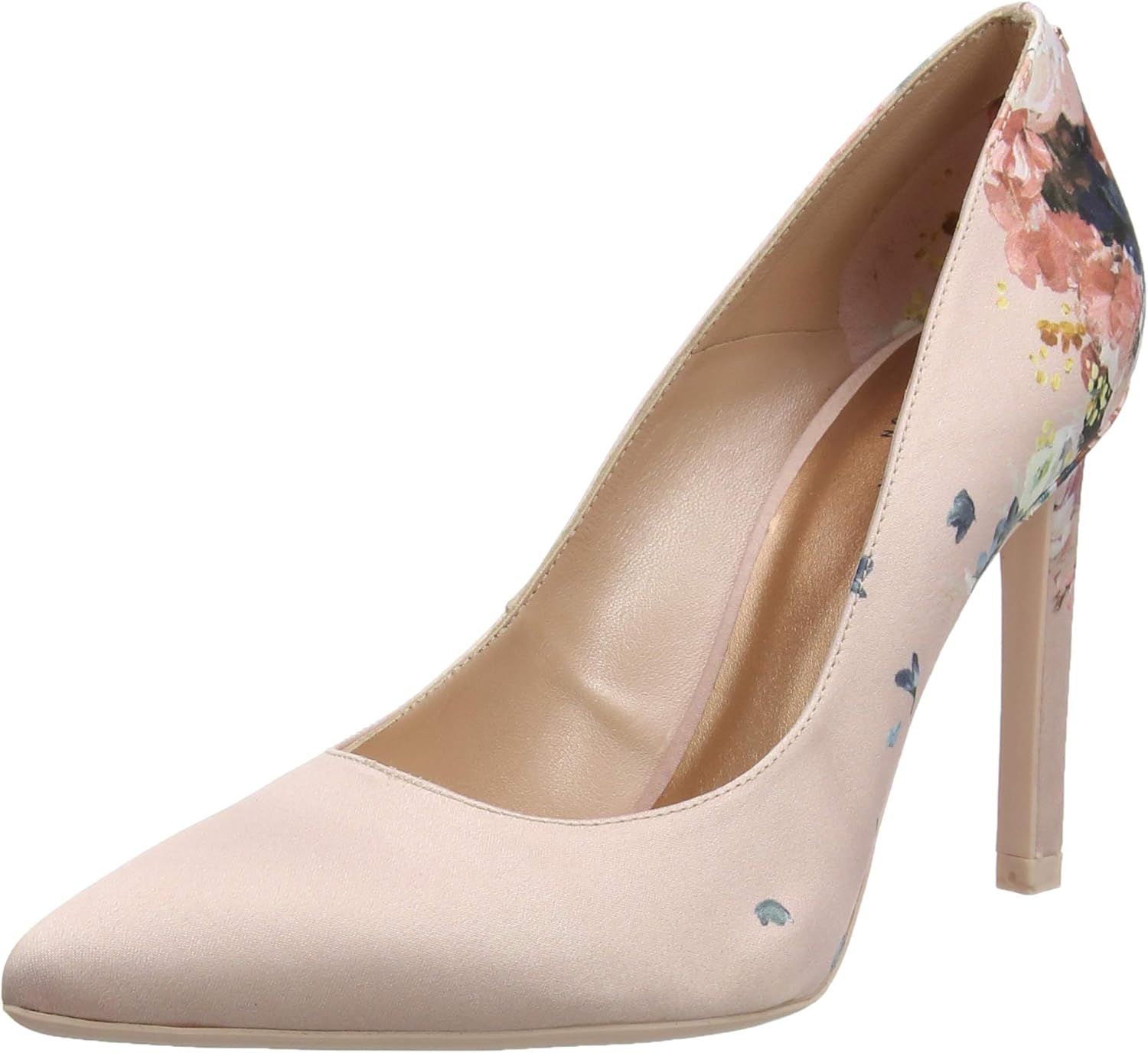 rose gold square heels