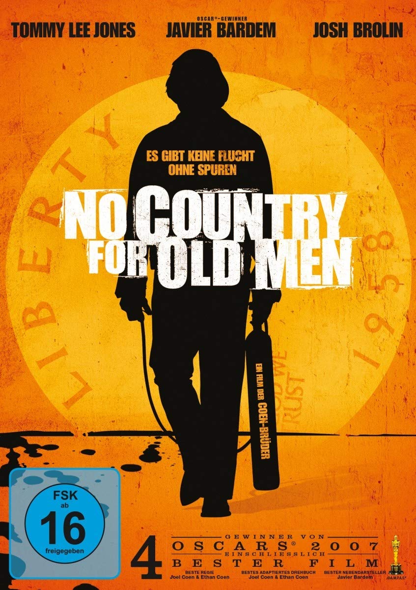 No Country For Old Men Amazon De Tommy Lee Jones Javier Bardem Josh Brolin Woody Harrelson Kelly Macdonald Garret Dillahunt Tess Harper Barry Corbin Stephen Root Rodger Boyce Beth Grant Ana Reeder Kit