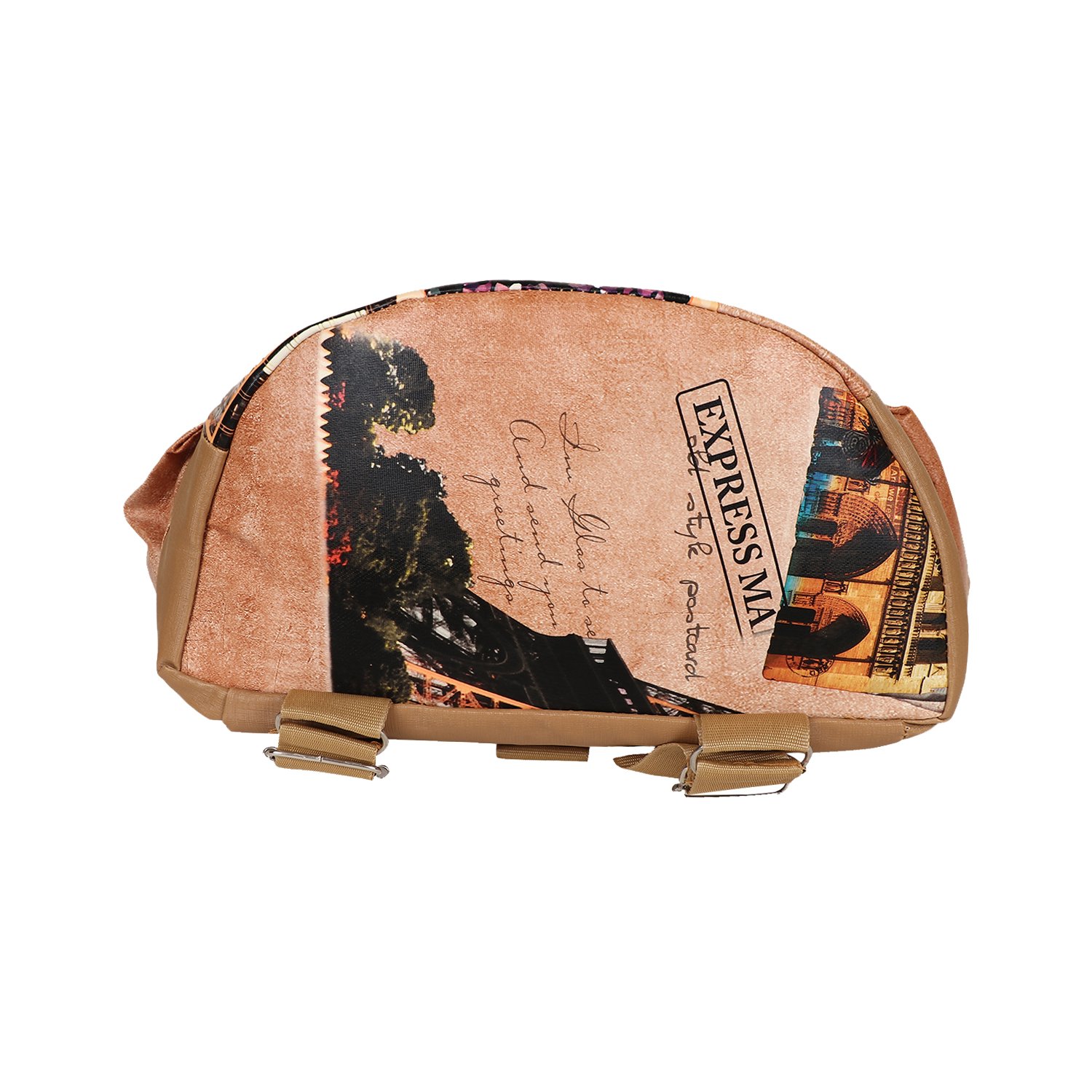 regalia women's pu leather multicolour backpack (bag134)