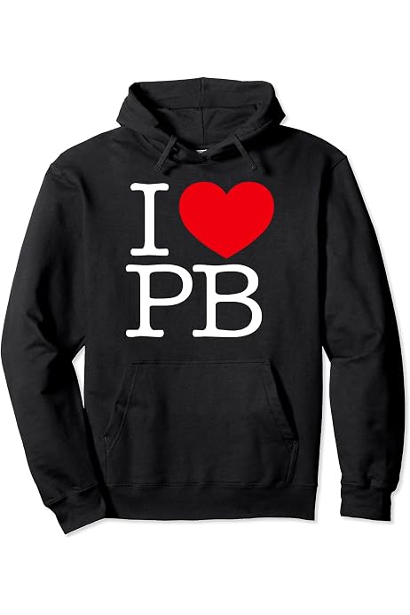 Amazon.com: I Love (Heart) PB T-Shirt : Clothing, Shoes u0026 Jewelry