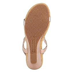 PATRIZIA Women's Shining Ankle Strap Sandal