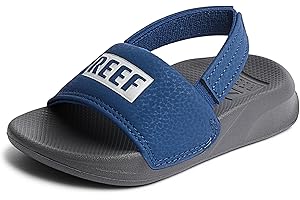 REEF Toddler/Little Kid One Slide Sandal, Lightweight & Water Friendly, Backstrap