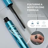 HOPHAT 2 Pack Mascara for Older Women Waterproof Hypoallergenic Natural view 3