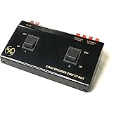 A/B A+B Switch 1 IN - 2 OUT 2 Way Stereo Receiver Speaker Set Selector