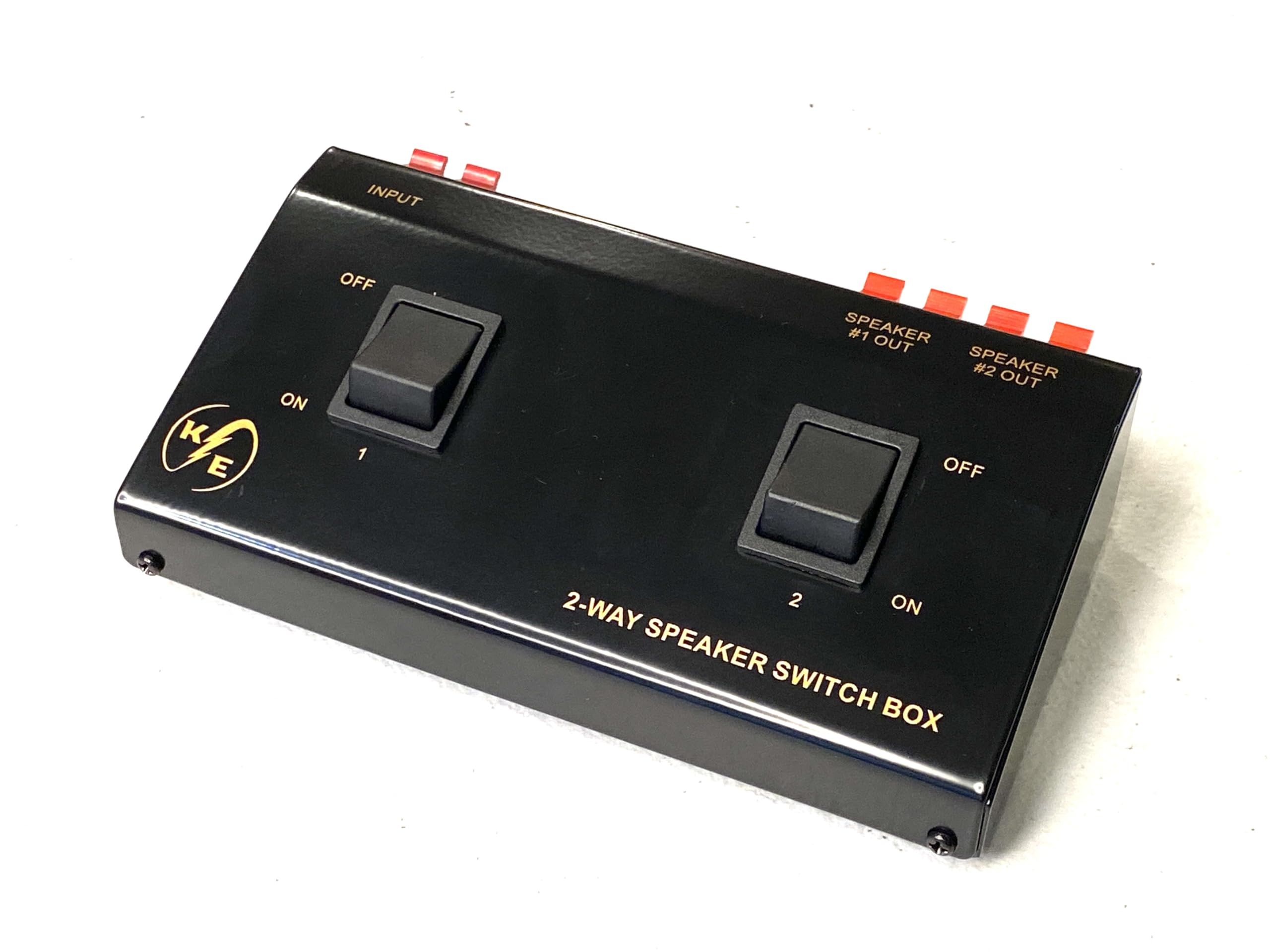 Photo 1 of A/B A+B Switch 1 in - 2 Out 2 Way Stereo Receiver Speaker Set Selector