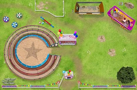 Stikkipix Zirkus Teppich Sm14 Hochwertige Spiel Matte Fur Das