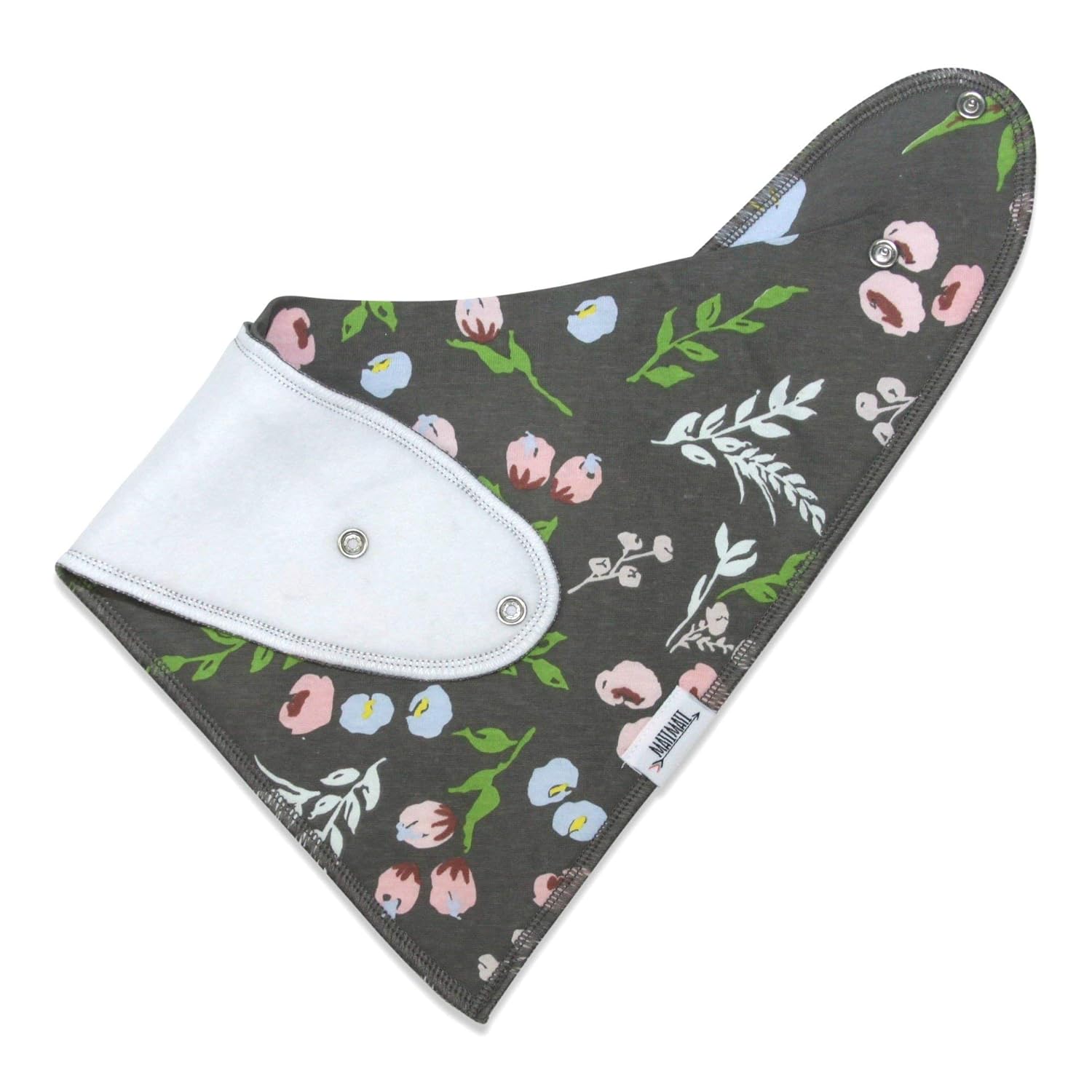Baby Bandana Bibs | Teething Bibs For Baby Girls, Newborns, 8 Set Baby Bibs and Burp Cloths - Organic, Adjustable & Absorbent Baby Bandana Drool Bibs: Clothing