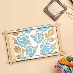 Needlepoint Embroidery Tapestry Scroll Frame Cross