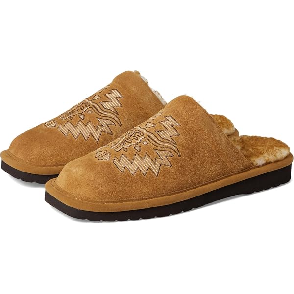 ?NEW Ariat Brown 93 Liberty Square Toe Slip-On House Slippers Ariat Men main image 2