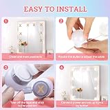 Akynite Vanity Lights Stick On with Adapter 3 Colors 10 Brightness 10 Bulbs view 6