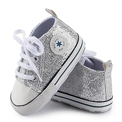KKIIDDSS Unisex Baby Girls Boys Canvas High-top