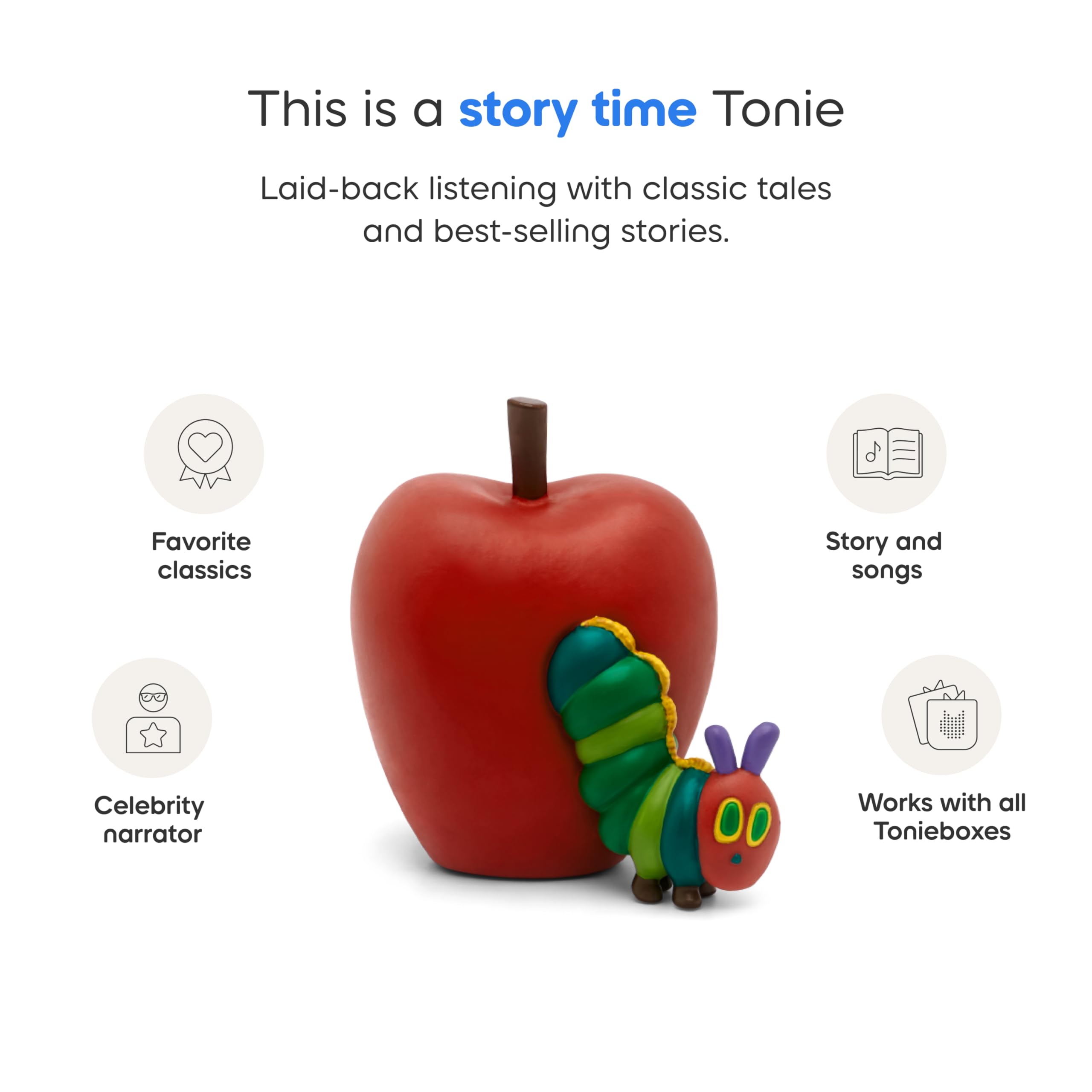 Tonies The Very Hungry Caterpillar & Friends Audio Toy Figurine from Eric Carle
