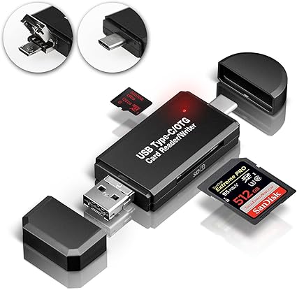 Amazon Com Gibot Sd Micro Sd Card Reader Memory Card Reader With