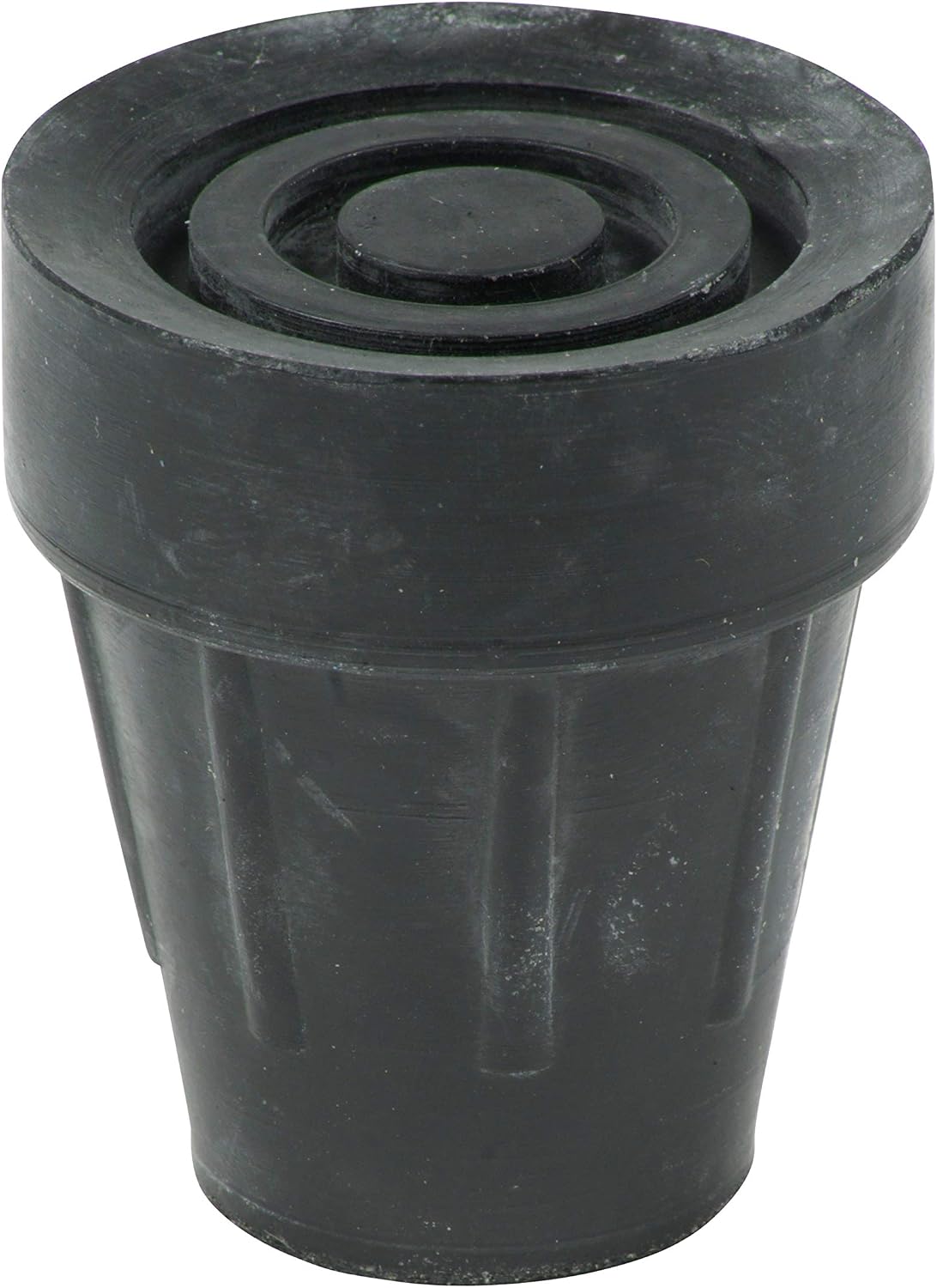 Qty: 10x 22mm 7/8" Heavy Duty Rubber Ferrules for Crutches - Black - by Lifeswonderful® - Image 3