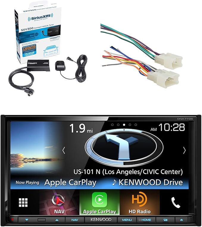 Amazon.com: Kenwood DNX773S in-Dash 2-DIN 6.95 Inch Touchscreen DVD