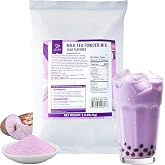 Soeos Taro Flavored Powder, 2.2 lbs (1kg), Instant Taro Mix | Instant Bubble Taro Tea Mix, with Creamer &amp; Sugar, Perfect for Boba Drinks &amp; Desserts
