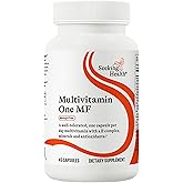 Seeking Health Multivitamin One MF - MTHFR Support Supplement with Calcium Folinate & Vitamin B12 - Easy-to-Digest - Methyl-Free Vegetarian Capsule - 45 Veggie Capsules