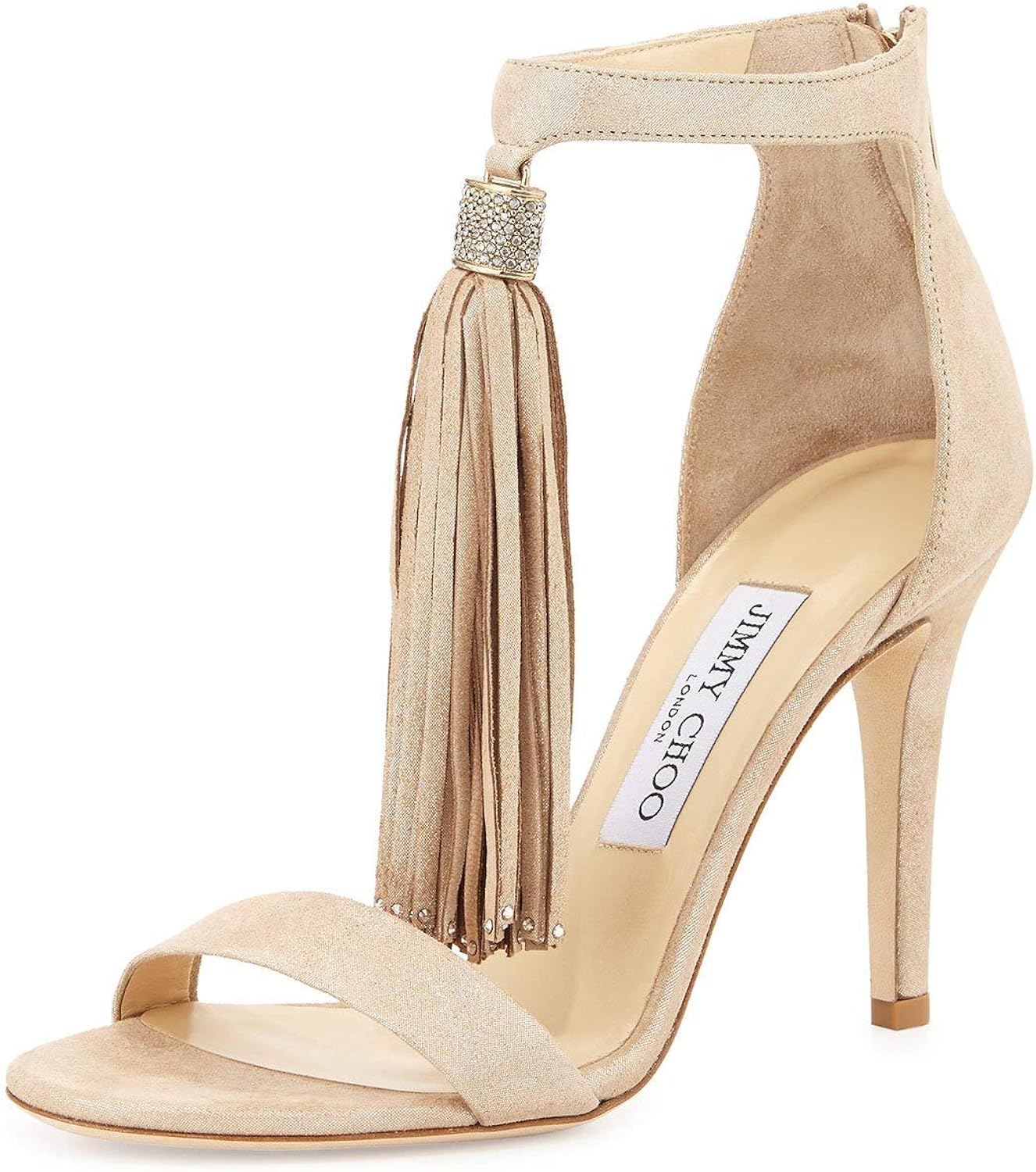 jimmy choo tassel heels