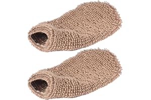 SHYCELOHES 2pcs Plant Exfoliating Gloves, Natural Hemp Bath Mittens 21x11cm for Body Scrub and Massage,