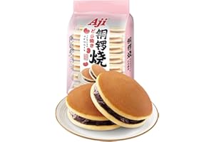 TXDYNLLK Dorayaki Red Bean Paste Pancake, Traditional Asian Sweet Treat and Candy12-Pack Japanese Dessert Delight for Afternoon Tea and Daily Snacking 7.05oz(200g)