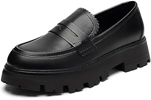Cestfini Platform Loafers for Women - Chunky Loafers Women Shoes Penny Loafers Slip On Comfort Casual Fashion Business Work Shoes