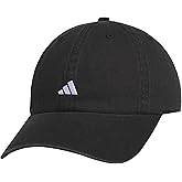 adidas Womens Saturday Cap Casual - Black | Moisture-Wicking Sweatband, Adjustable Fit, Curved Brim, Lightweight, Secure All-Day Comfort