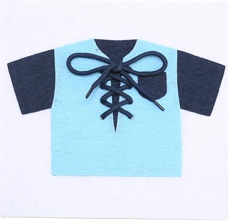 Amazon 手作りフェルト教材 Tシャツ ひもとおし 日本製 知育教材 フェルト 知育 学習玩具 おもちゃ