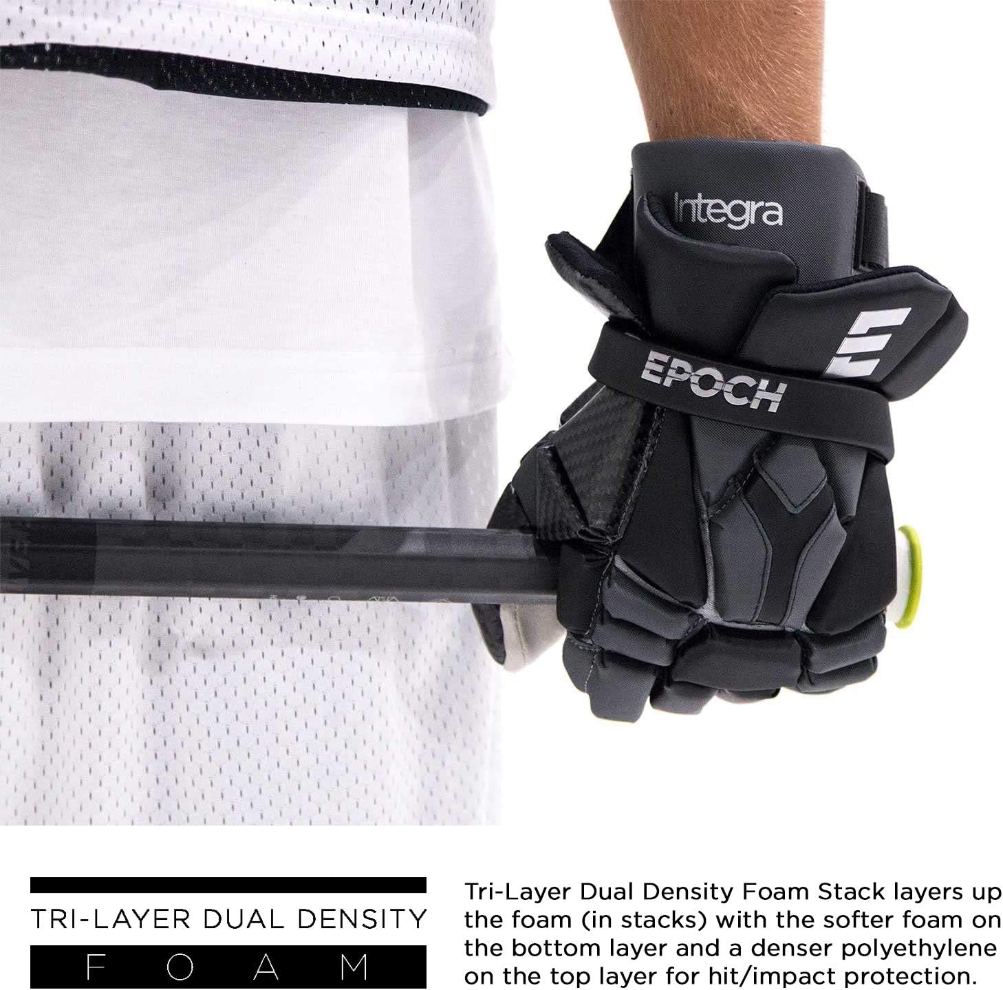 Epoch Lacrosse Integra Glove with Phase Change Technology for Attack, Middie and Defensemen : Sports & Outdoors