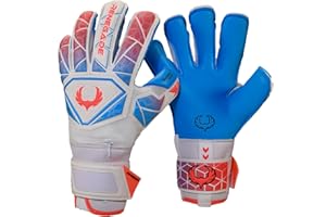 Renegade GK Vortex Goalie Gloves with Microbe-Guard (Sizes 6-11, 3 Styles, Level 3) 3.5+3mm Hyper Grip & Super Mesh | Excellent All-Around Goalkeeper Glove | Based in The USA