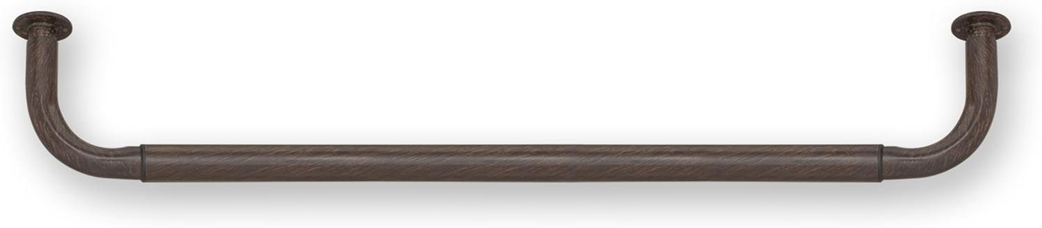 Amazon Com Source Global Blockaide Curtain Rod 96 144 Brown