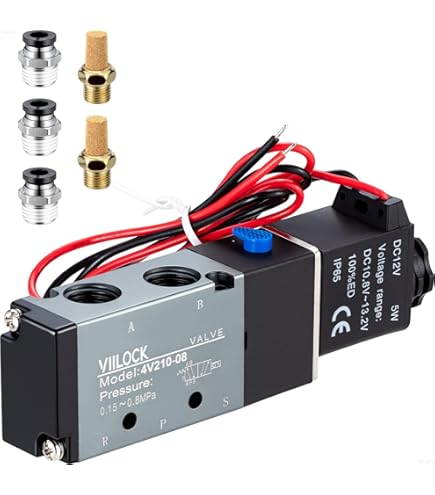 Amazon.com: Velvac 320051 Air Brake Solenoid Valve (2) 1/4