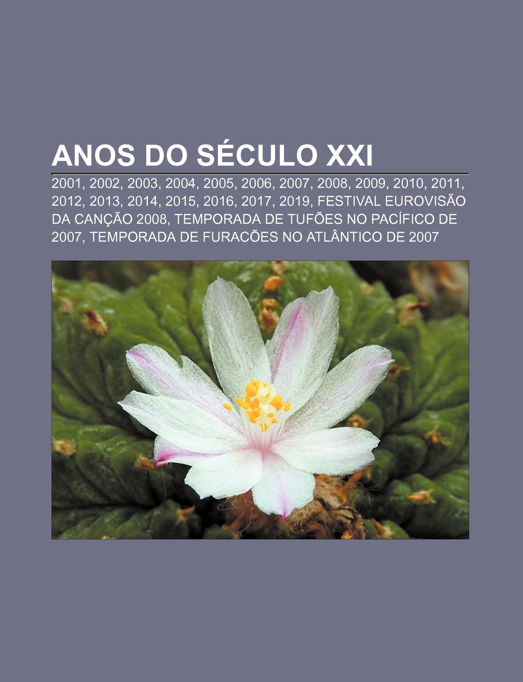 Anos Do Seculo XXI: 2001, 2002, 2003, 2004, 2005, 2006, 2007, 2008 ...