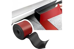 CXCCOI 13Ft*3.15In Bumper Guard for Cars Crashworthy,Upgrade Thicken Rubber Side Skirts for Car Side Skirts Front Bumper,Universal Car Bumper Protector Guard Car Accessories