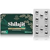 30,000 MG Shilajit Tablets, Shilajit Himalayan Organic, with Fulvic Acid & 85+ Trace Minerals, More Effective Than Shilajit Resin & Capsules, Shilajit for Men & Women, with Lab Test. 60 Count.