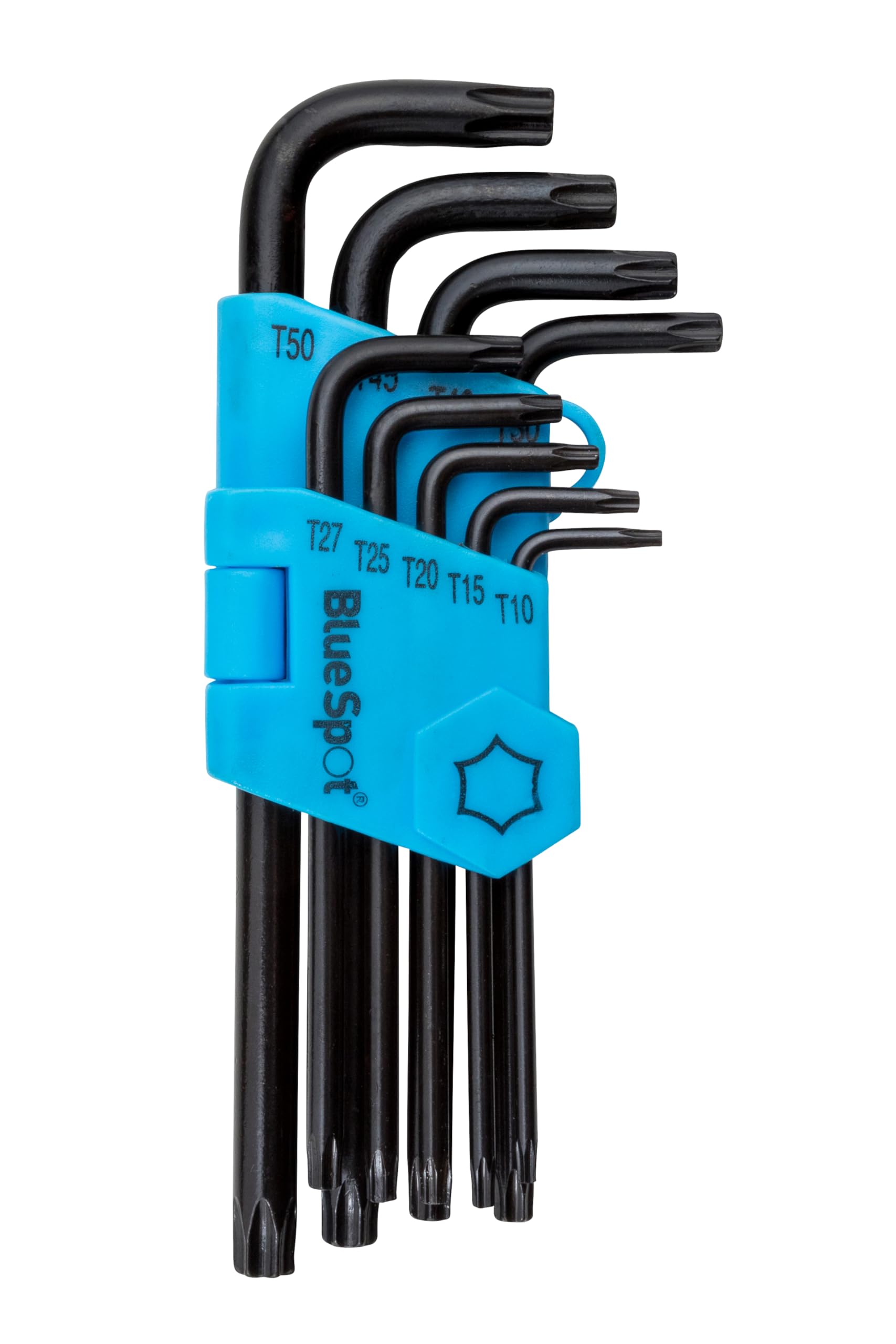 Blue Spot Tools 15305 9PCE Long Arm Torx Key Set (T10-T50)