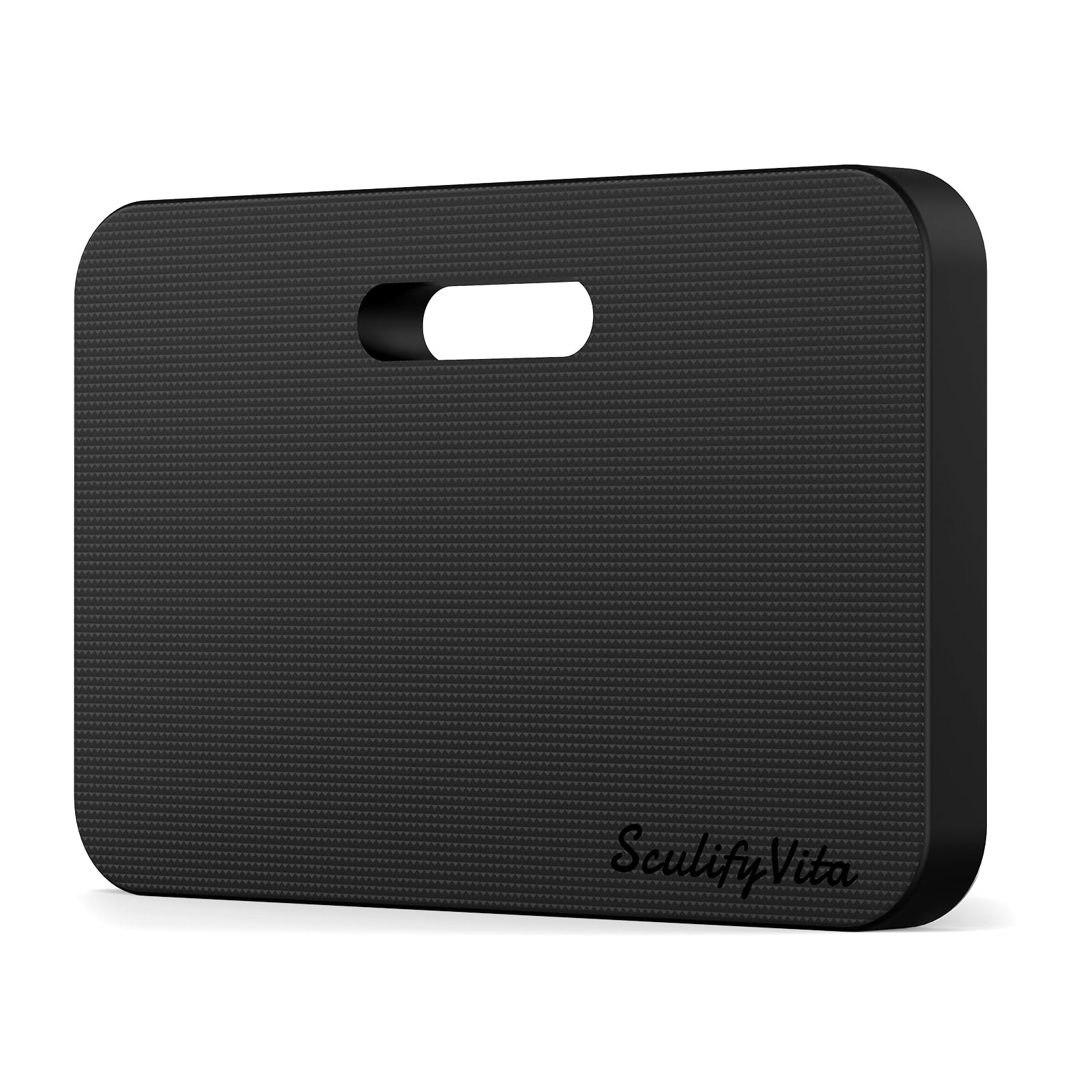 SculifyVita Kneeling Pads for working on knees, Garden Kneeling Pads, Extra Thick Foam Kneeling Pad, Waterproof, Lightweight Kneeling Mat, Gardening Kneeling Pad, Great Garden Gift (Black)