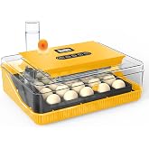 25 Eggs Incubator, Incubators for Hatching Eggs, with Temperature &amp; Humidity Control, Automatic Egg Turning, Egg Candler, for Hatching Quail, Chicken, Duck, Goose Eggs