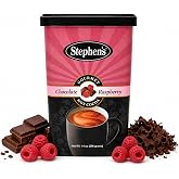 Stephen's Gourmet Raspberry Hot Cocoa Mix, Rich &amp; Creamy Milk Chocolate with Raspberry Flavor, Premium Gourmet Hot Chocolate, 14 oz Canister (Pack of 1)