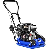 BILT HARD Plate Compactor Rammer, 6.5HP 196cc Gas Engine 5500 VPM 2500 lbs Compaction Force, 21 x 14.5 inch Plate, Ground Compactors for Paving Landscaping Sidewalk Patio, EPA Compliant
